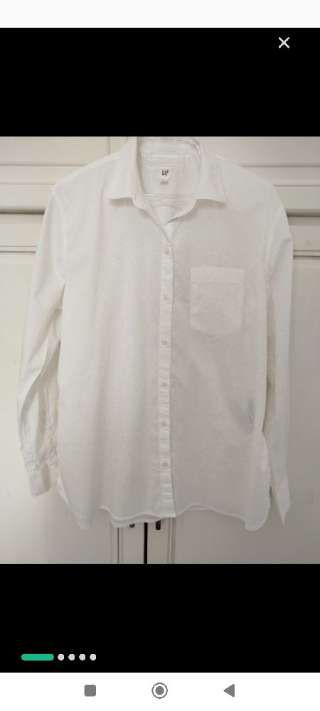 ❄️❄️❄️❄️❄️ Chemise blanche GAP