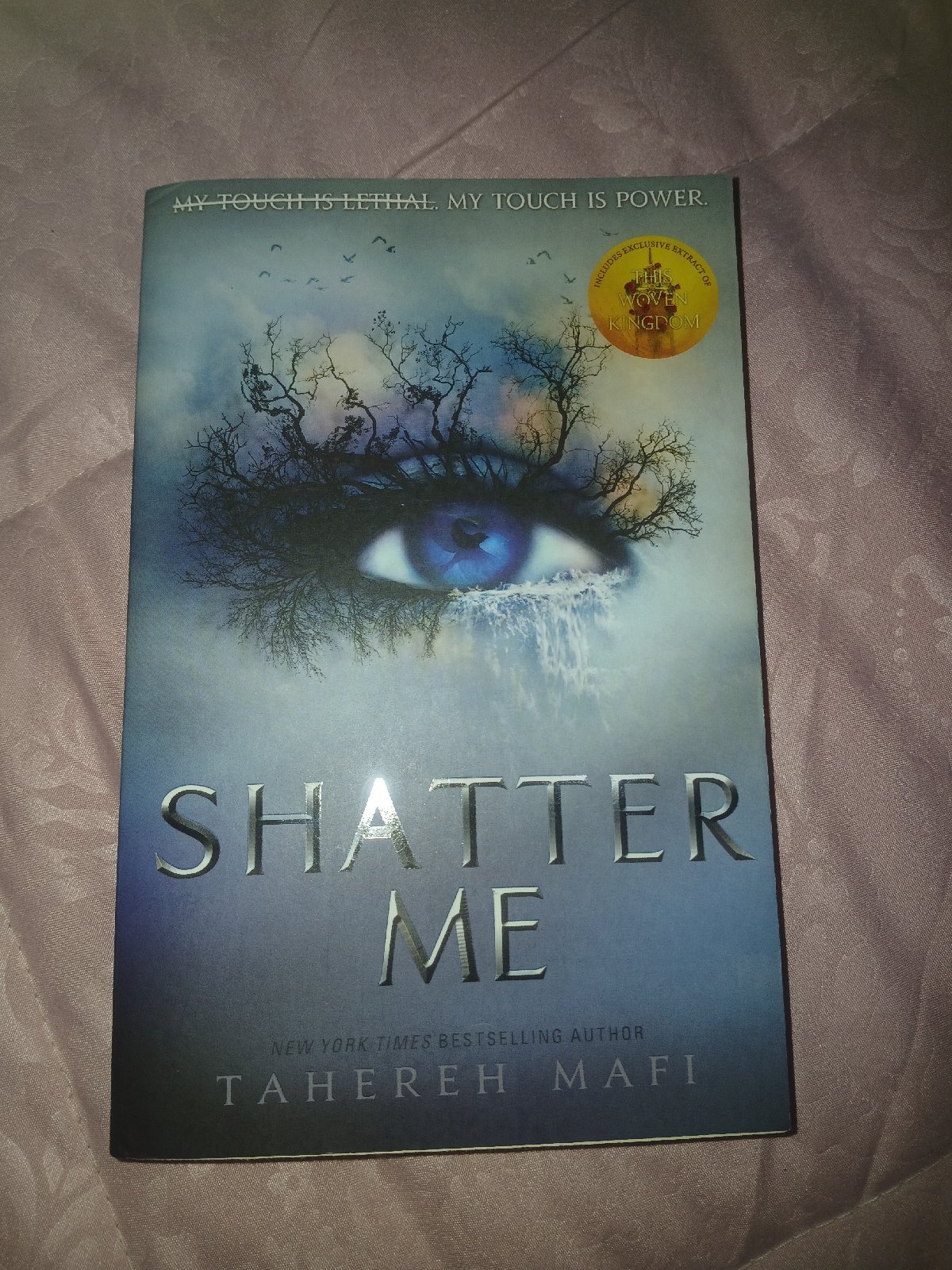 Original copy of "shatter me" 