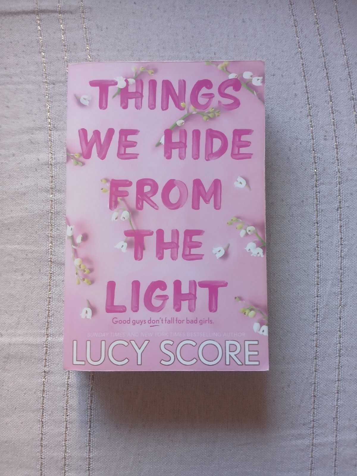 ANNOTATED Original copy of "things we hide from the light" 