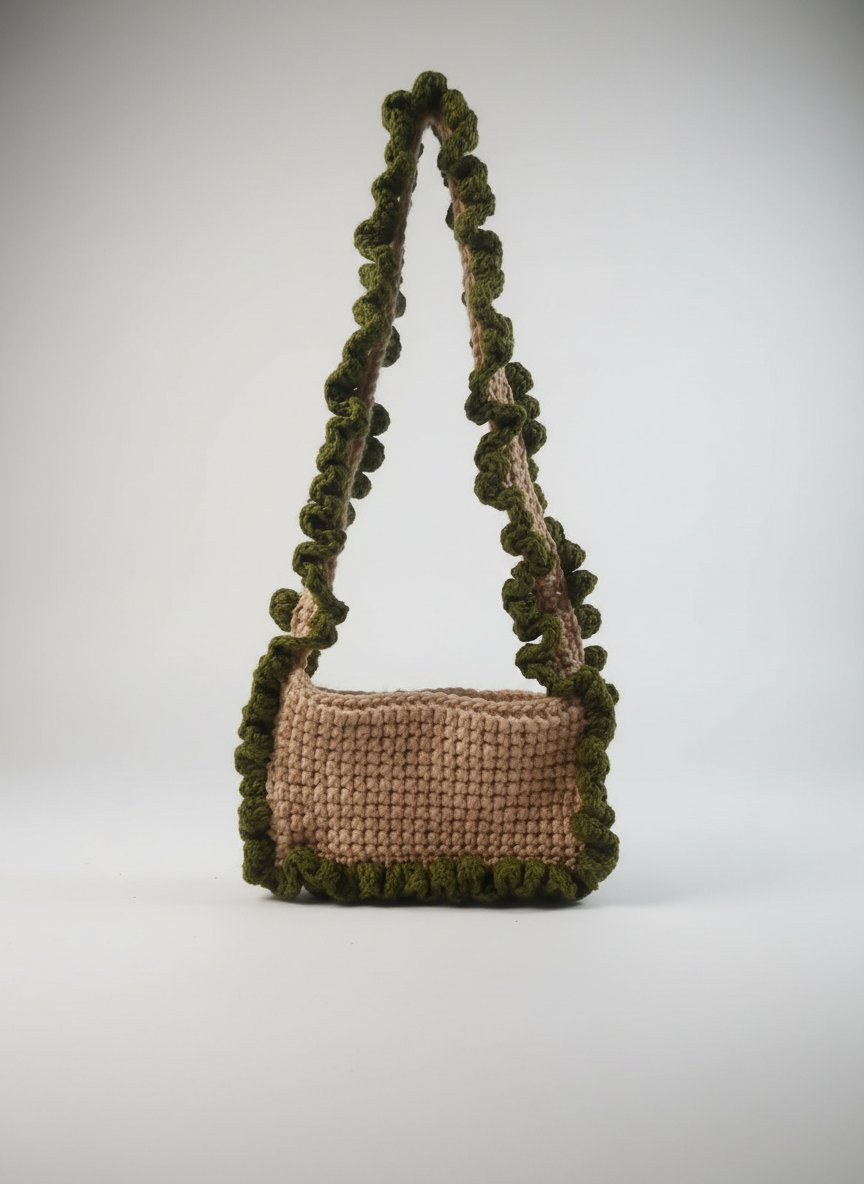 Sac crochet (ruffle bag)