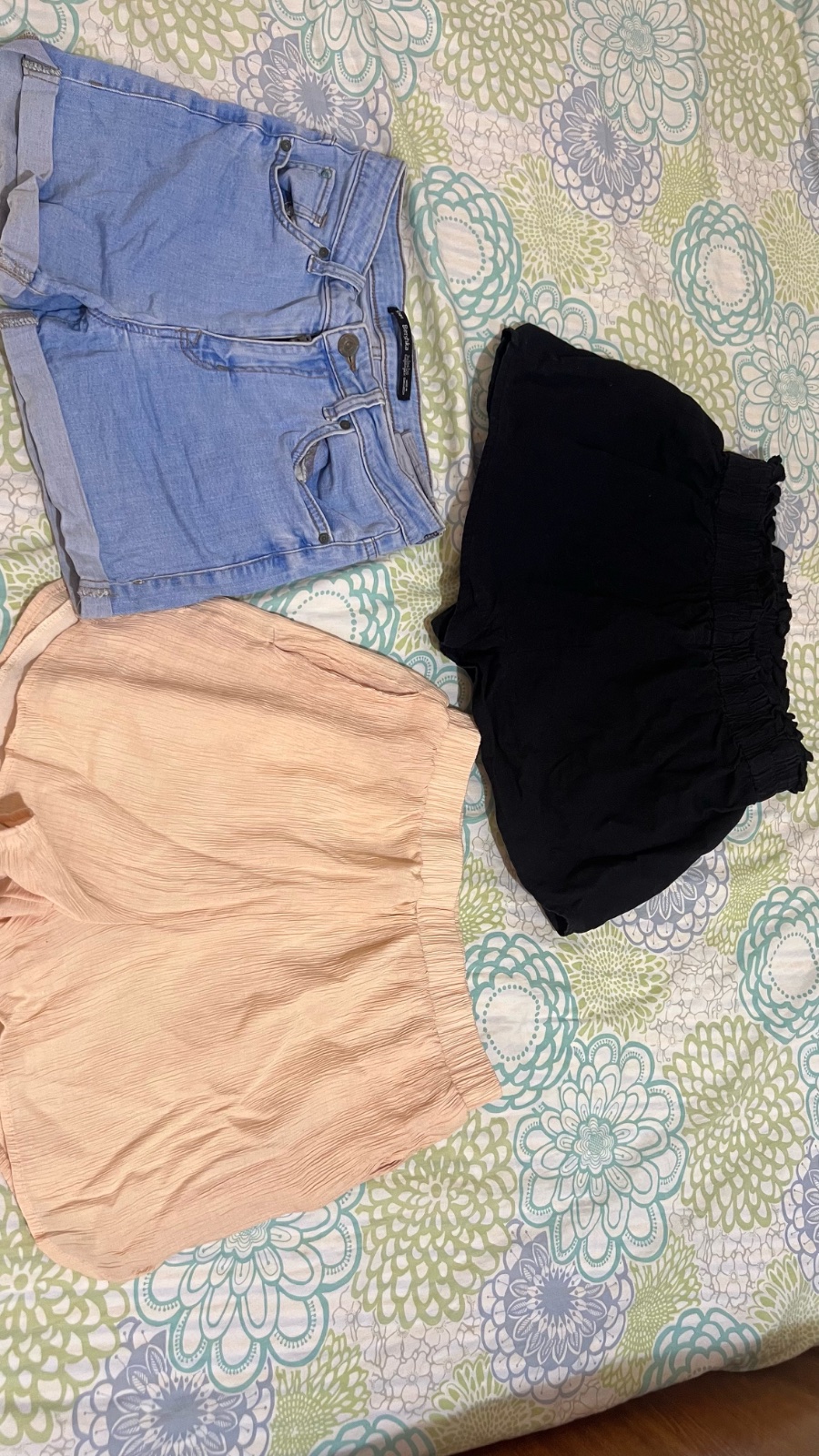 3 shorts