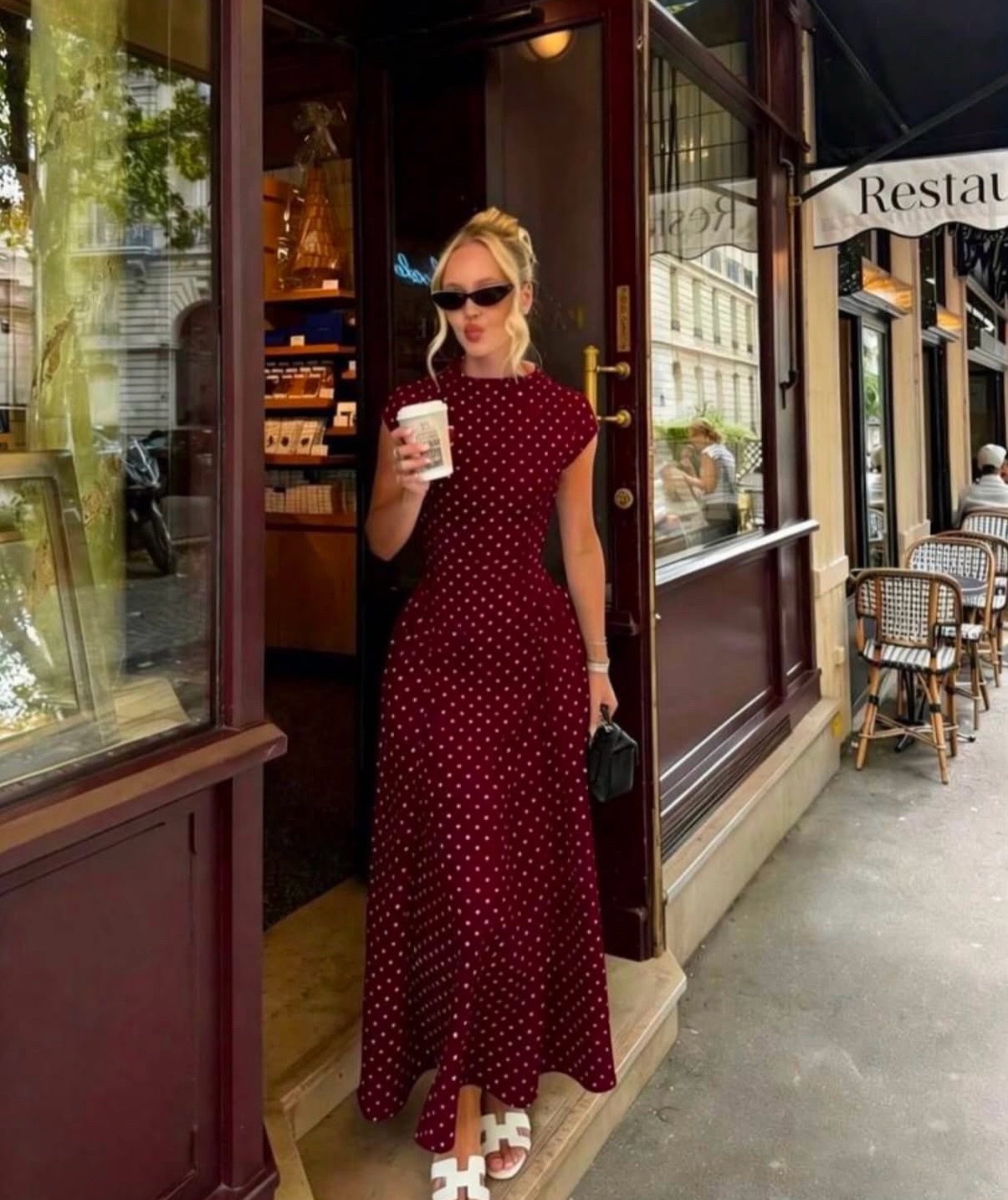Robe polka 