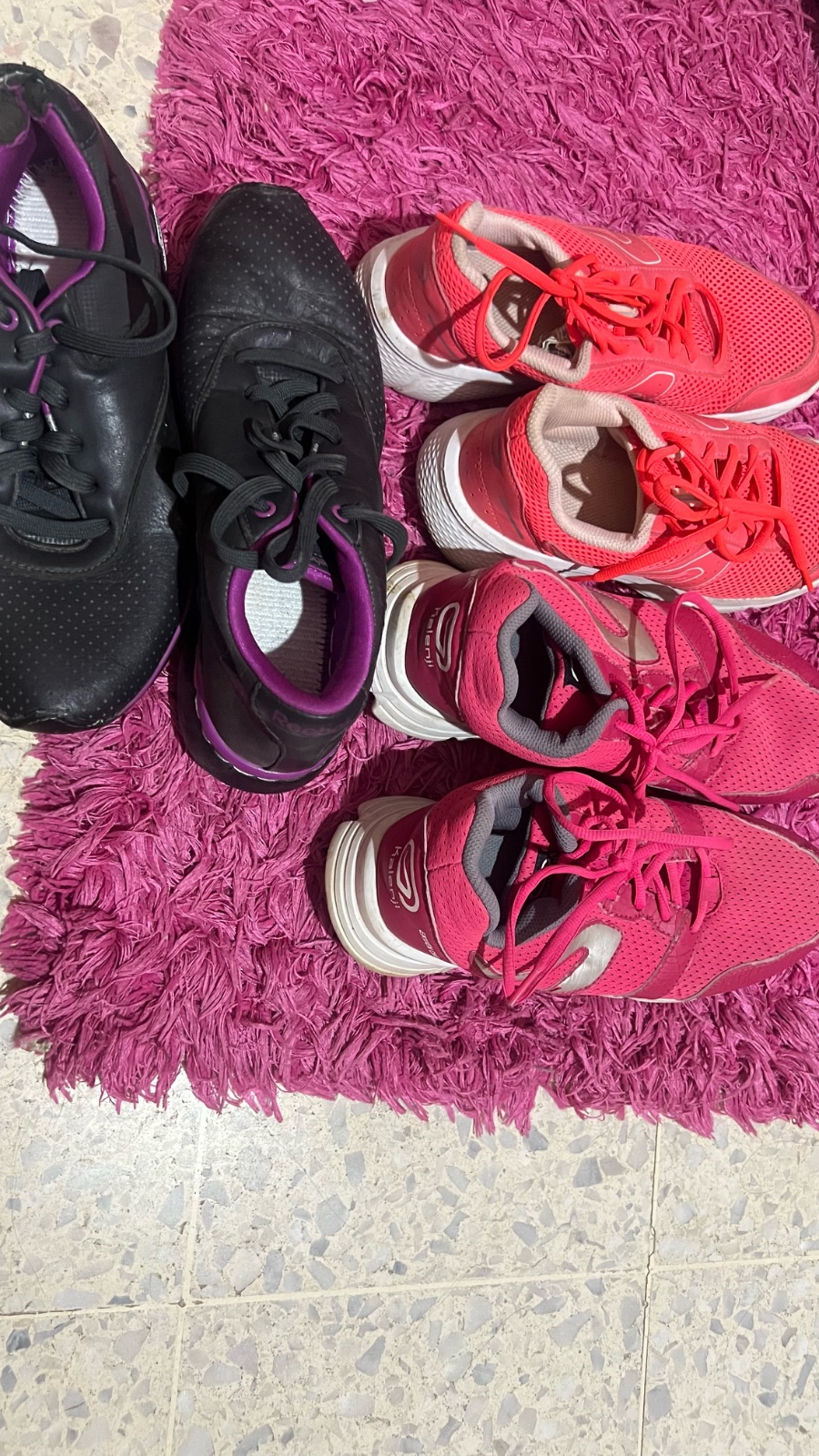 3 running shoes