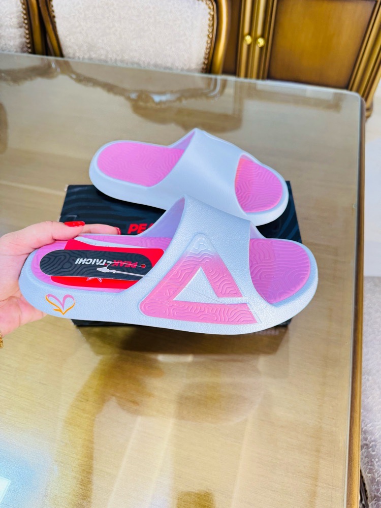 Peak taichi slippers white/pink Imported 