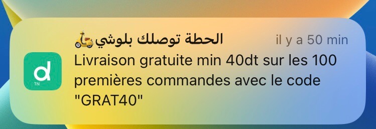 Livraison gratuite😮