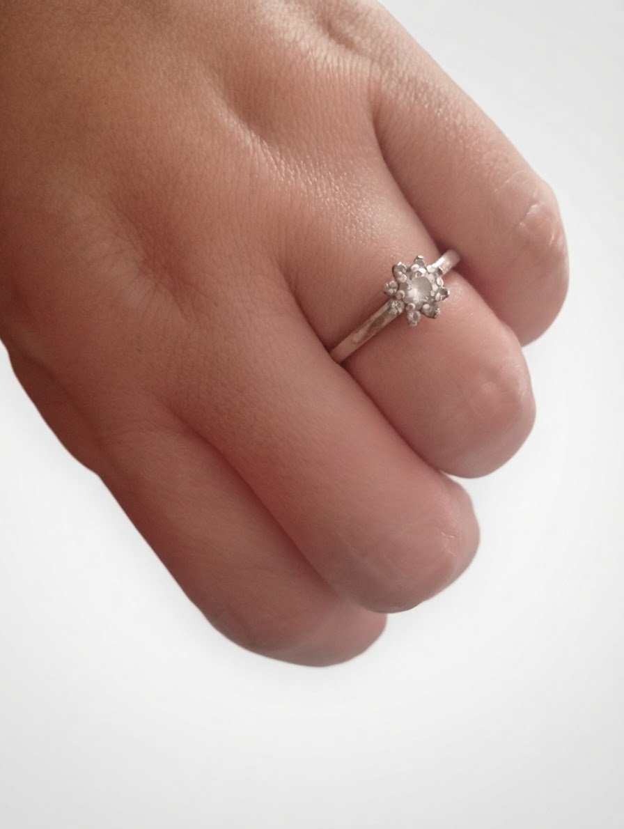 Bague fiançailles fodha