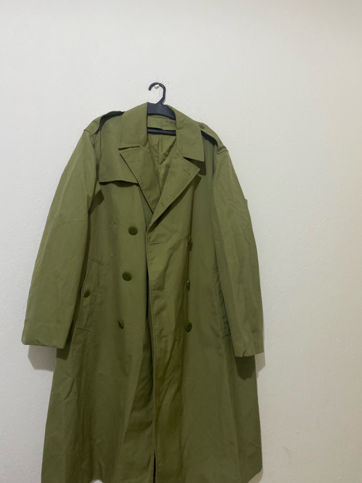 Manteau trench avec ceinture
