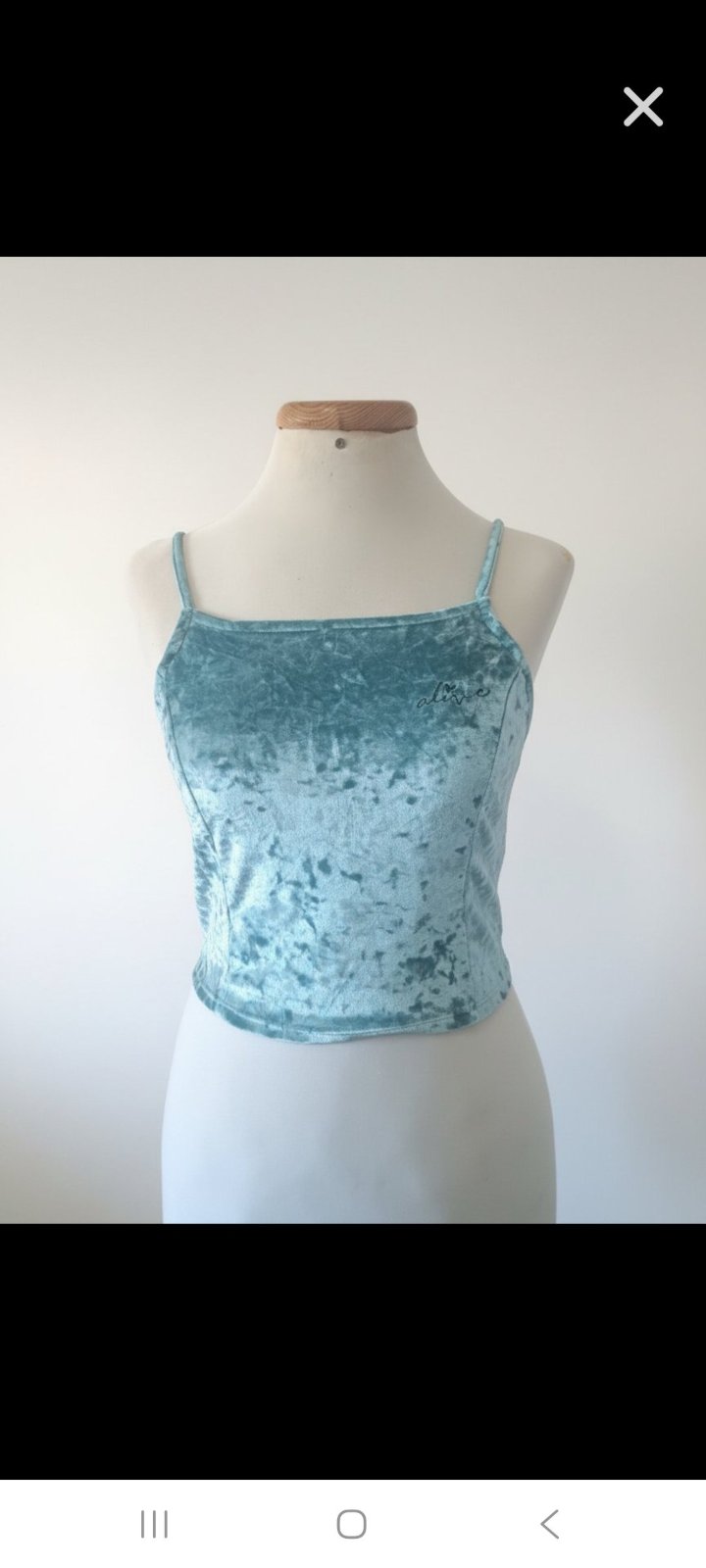 Haut de pyjama en velours 💙 (Lingerie)