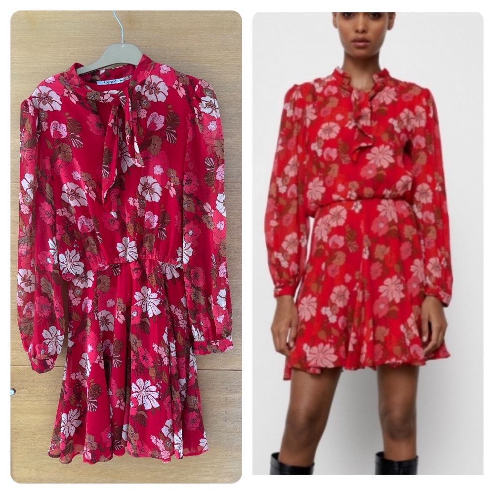 Robe fleurie en moslîne 