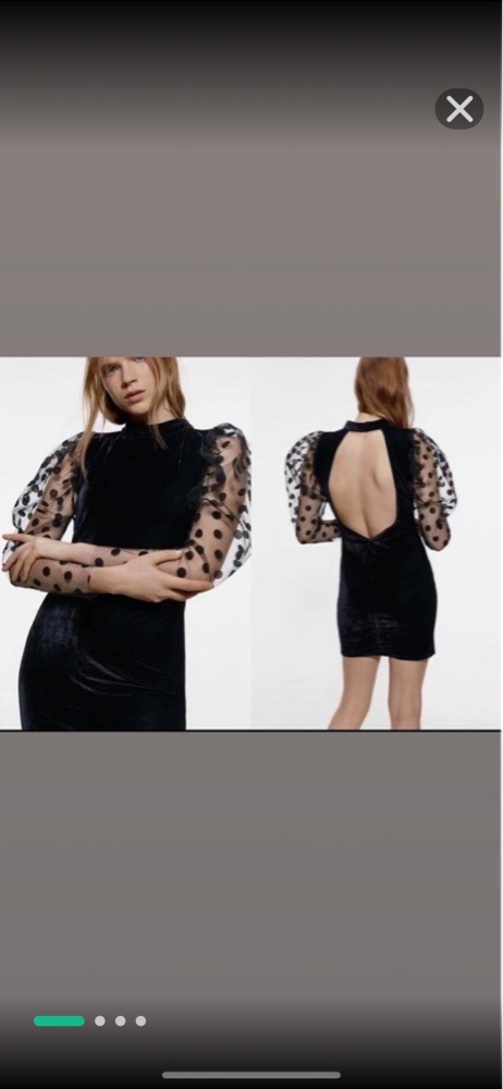 Robe soiree en velour