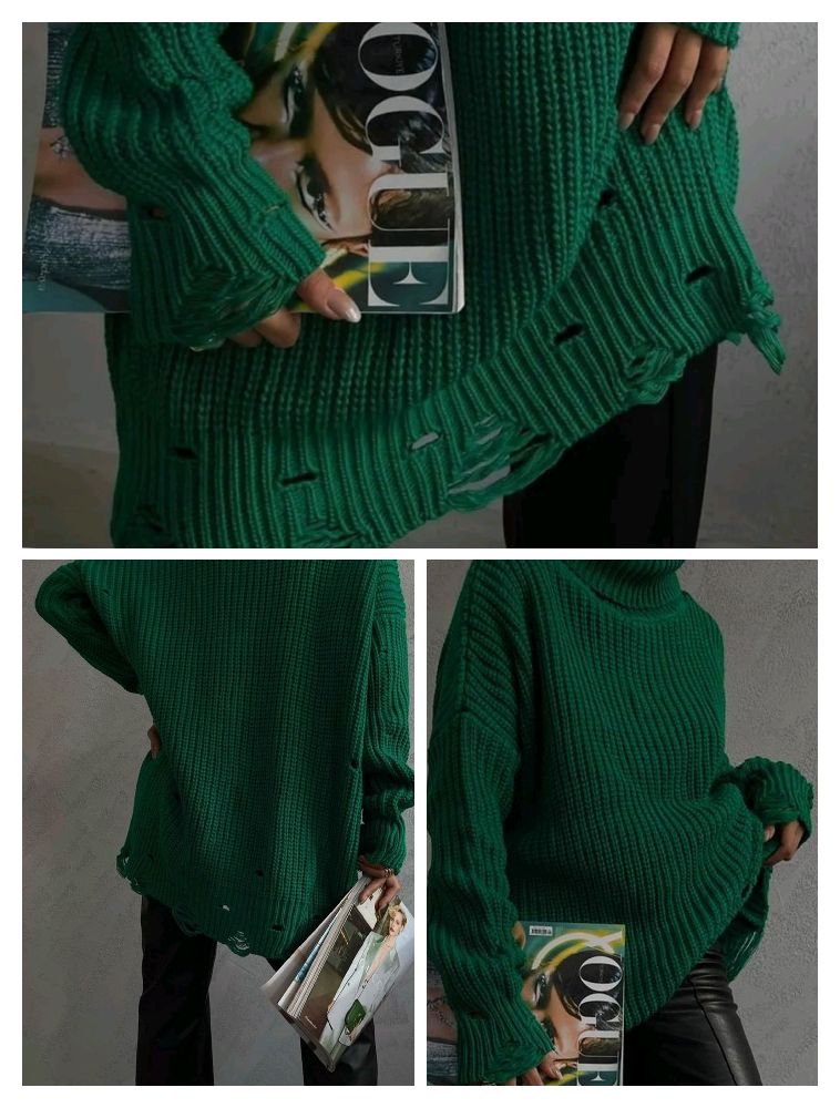Woman's green Sweater 💚