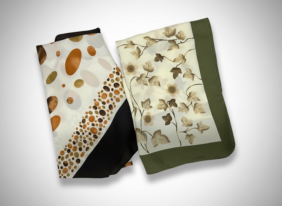 2 foulard imprimés