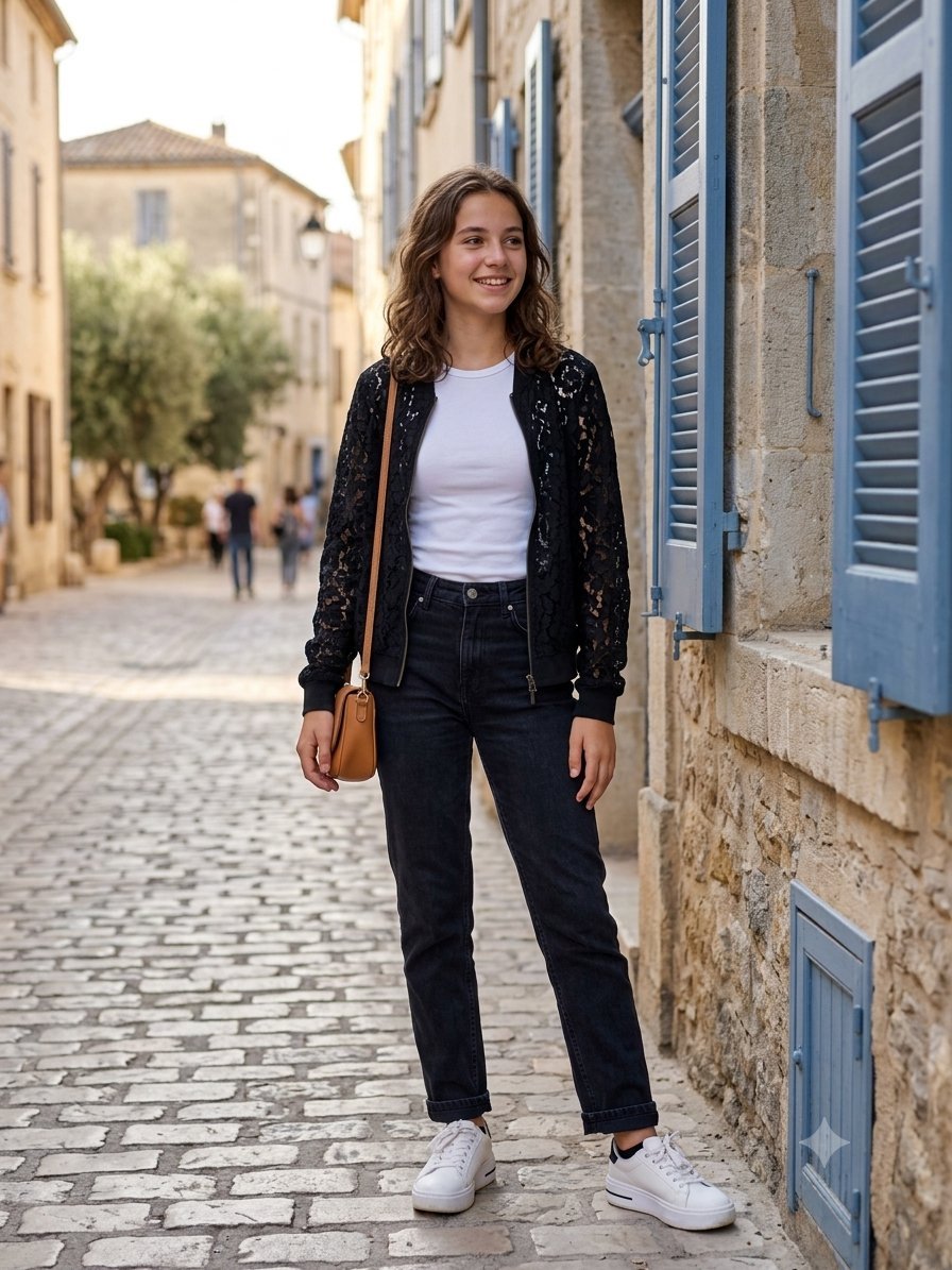 Gilet dantelle taille S ONLY en très bon état presque Neuf ♥️