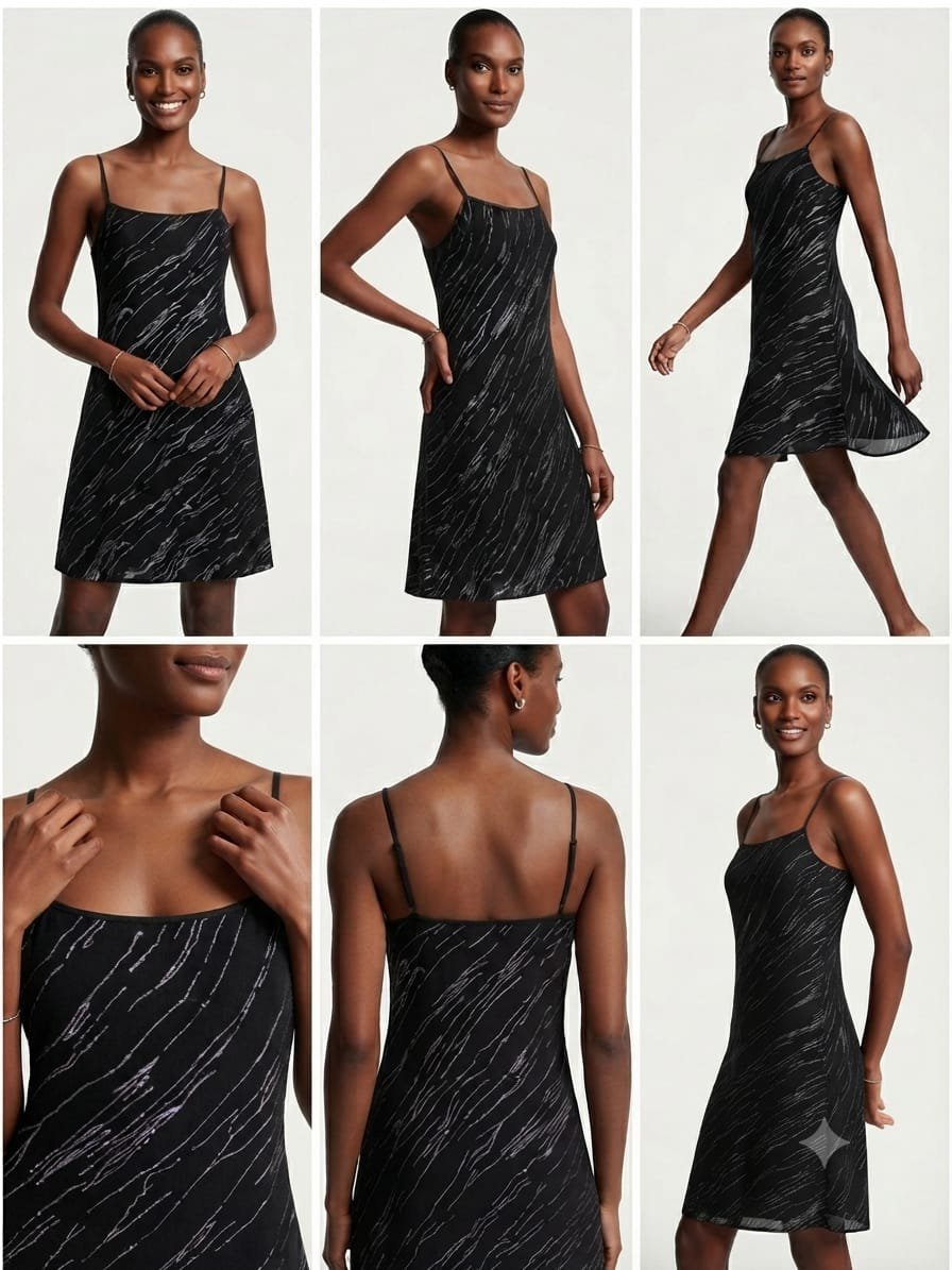 Robe noire paillettes taille M 💥💥 très chic 