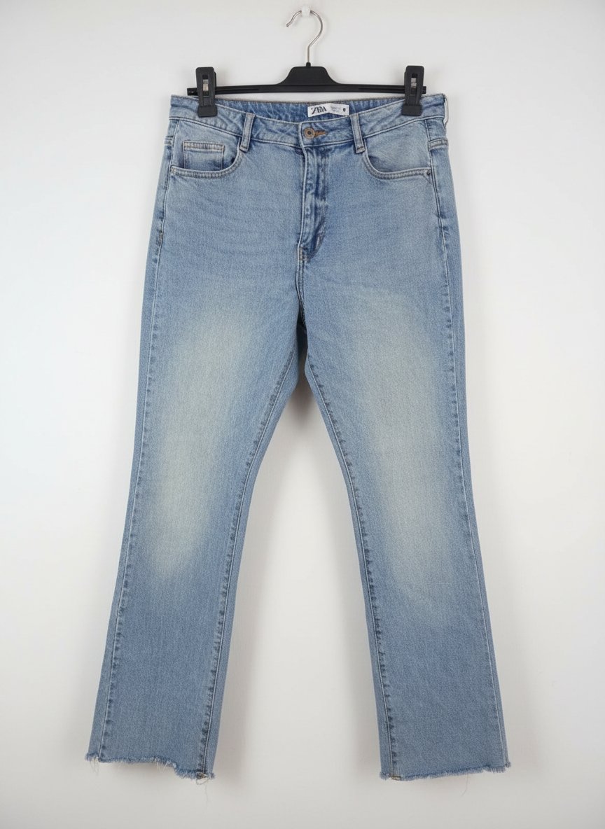 Pantalon djean Zara taille haute 💥💥💥 taille L 