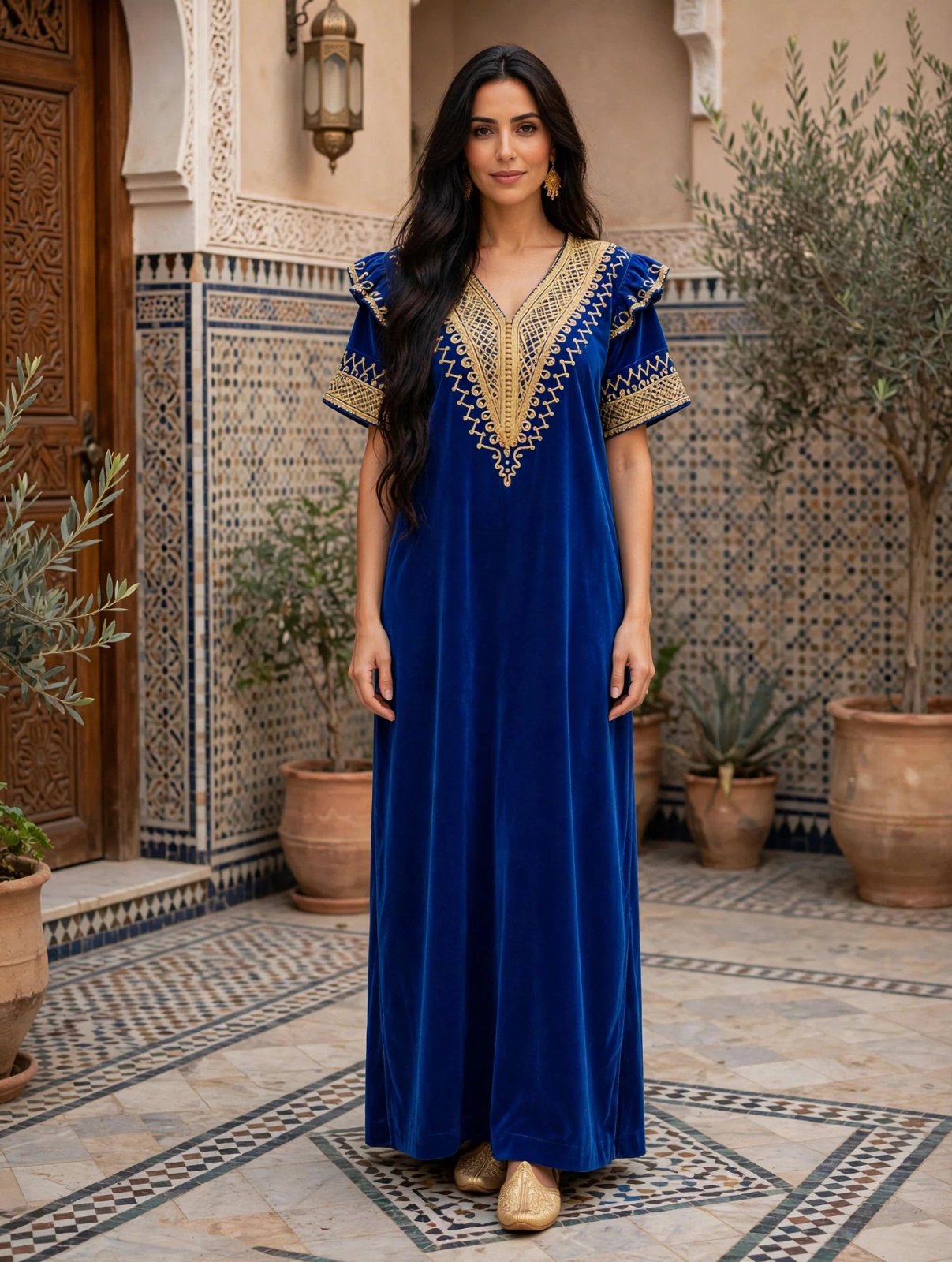 Koftan bleu roiyal chic taille 36-38
