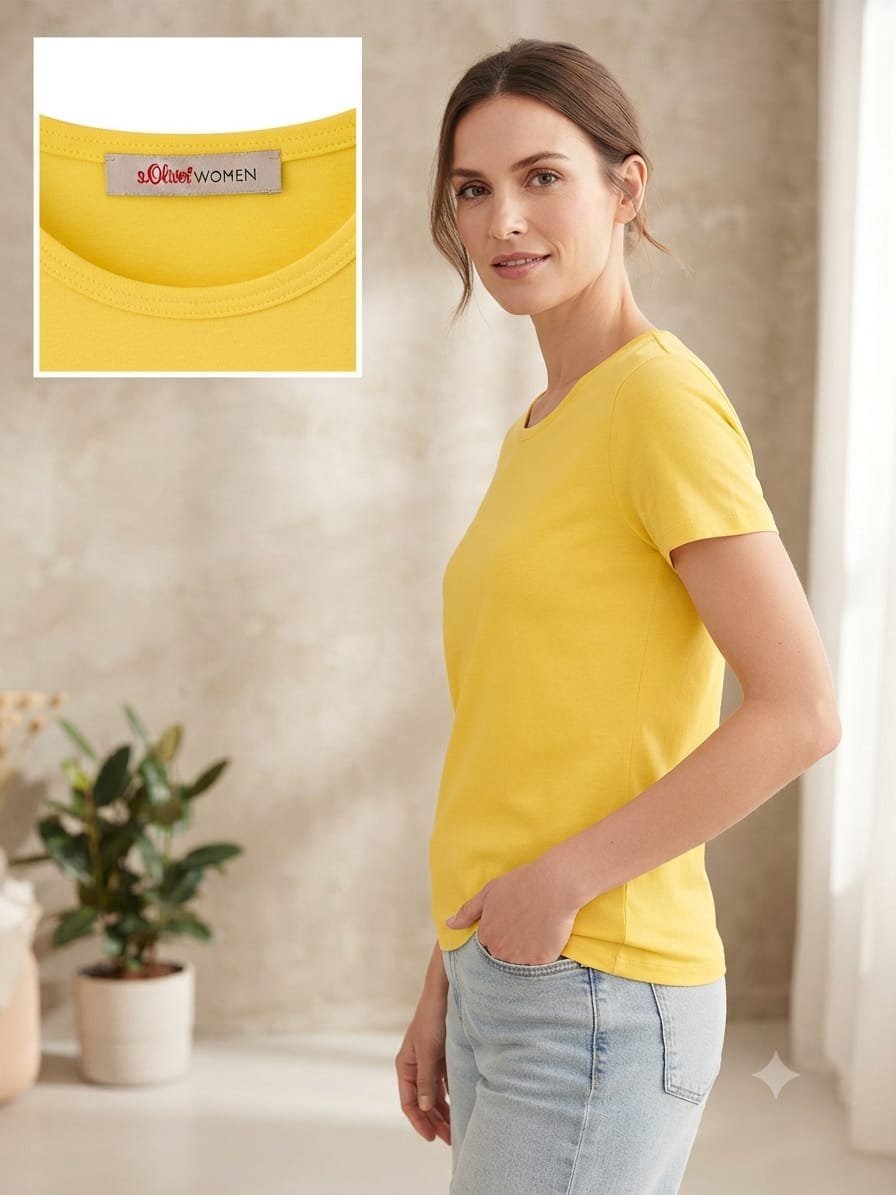 Body jaune taille M L 