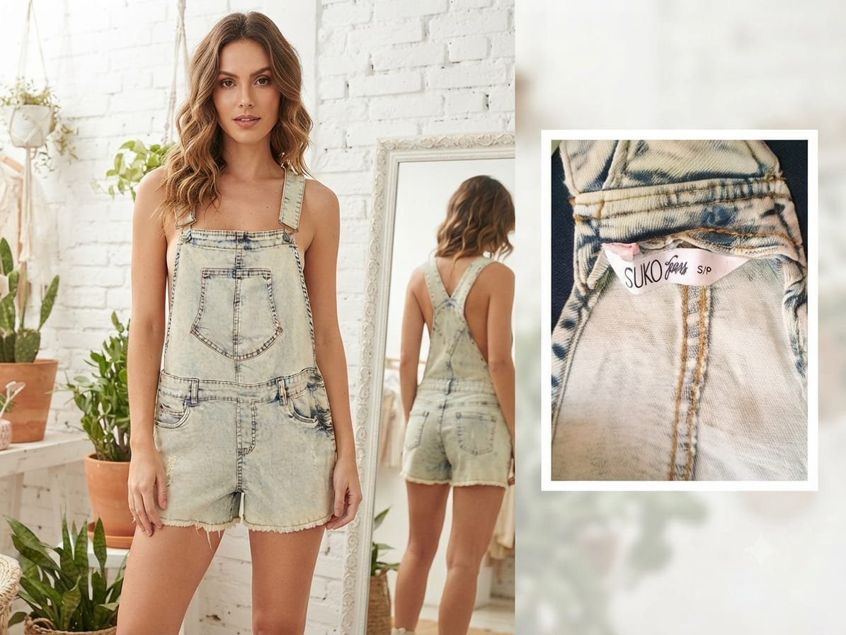 Salopette djean taille 36 38