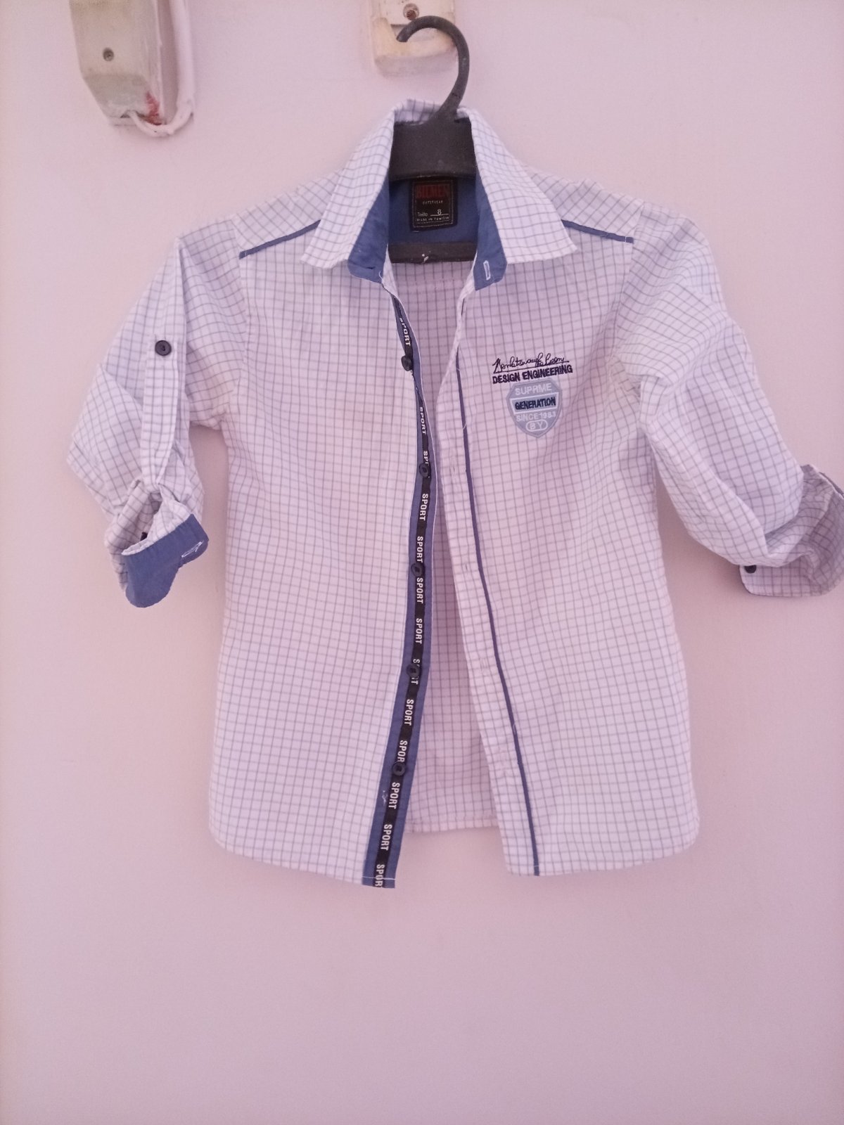 Chemise garçons 8 ans