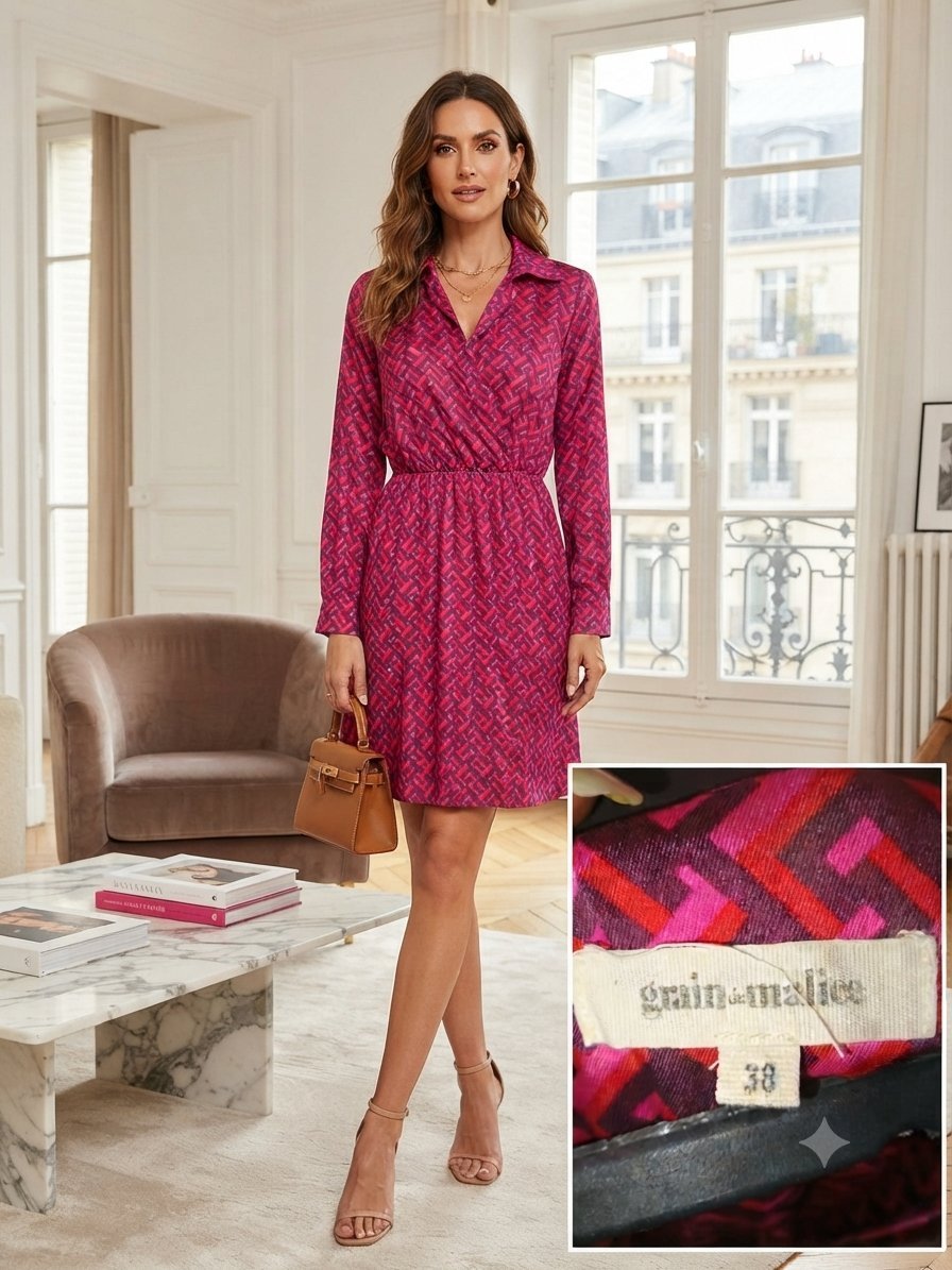 Robe tres joli taille 38 En très bon état presque Neuf ♥️ neuf grain de malice
