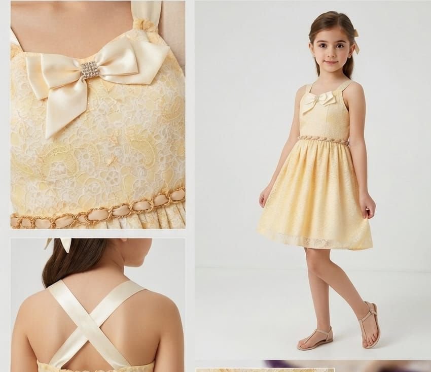 Robe fillette très chic 10 ans Lyna
