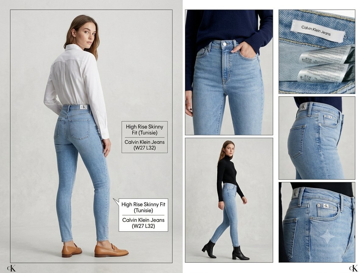 Pantalon djean taille Xxs en très bon état Calvin Klein 