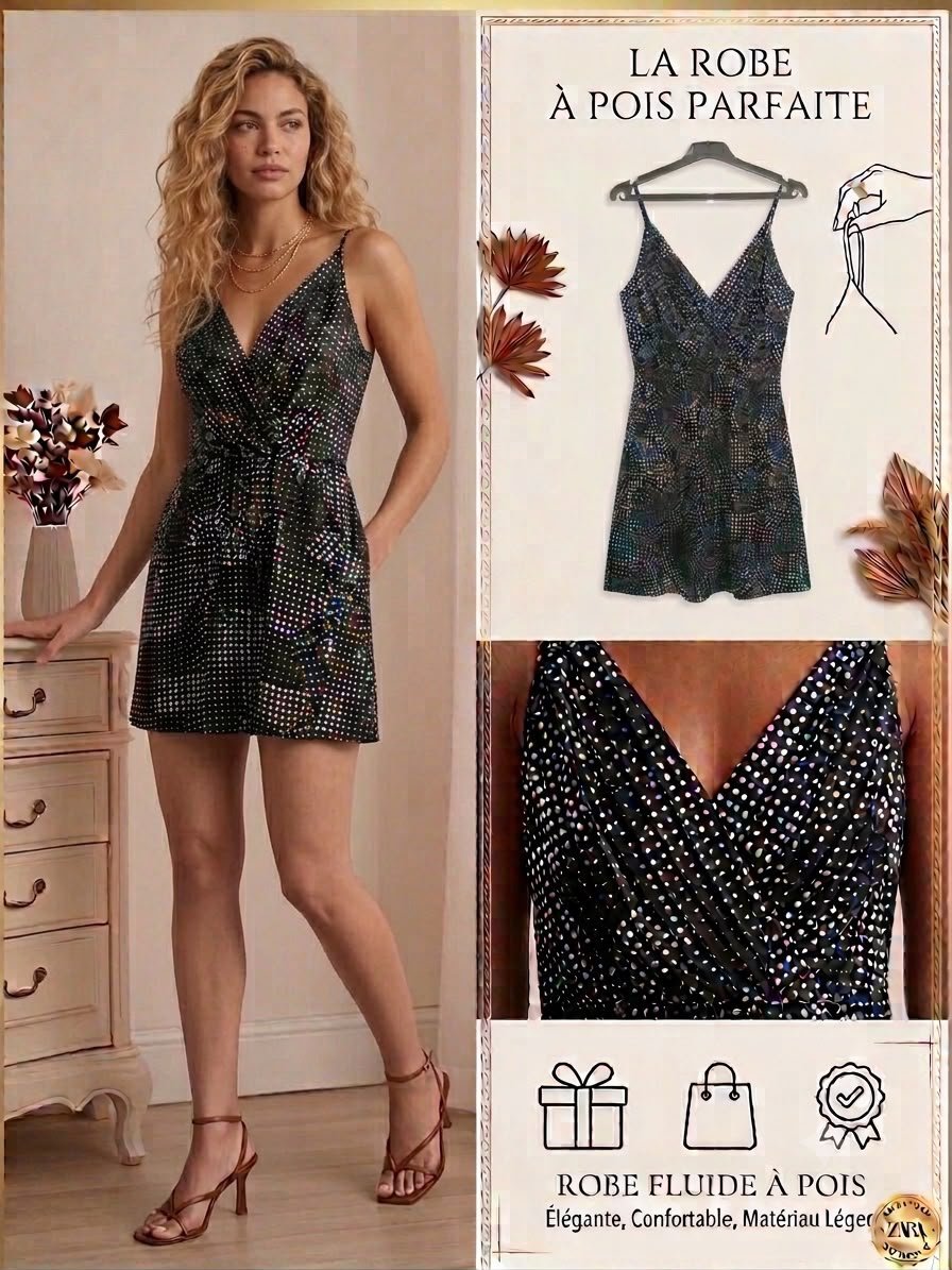 Robe femme satain taille S