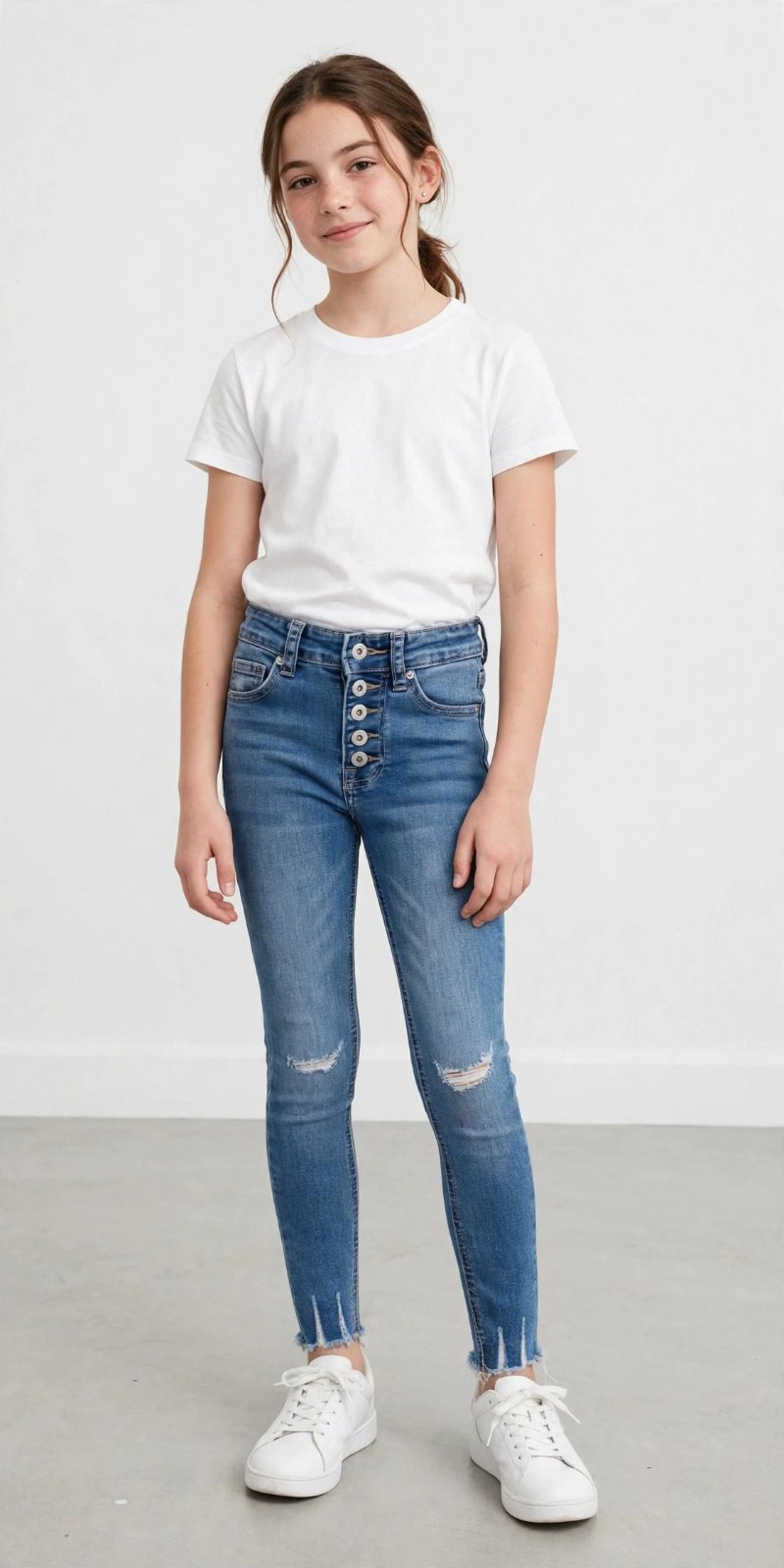 Pantalon fillette Zia en très très bon état presque Neuf ♥️ taille 9-10 ans 