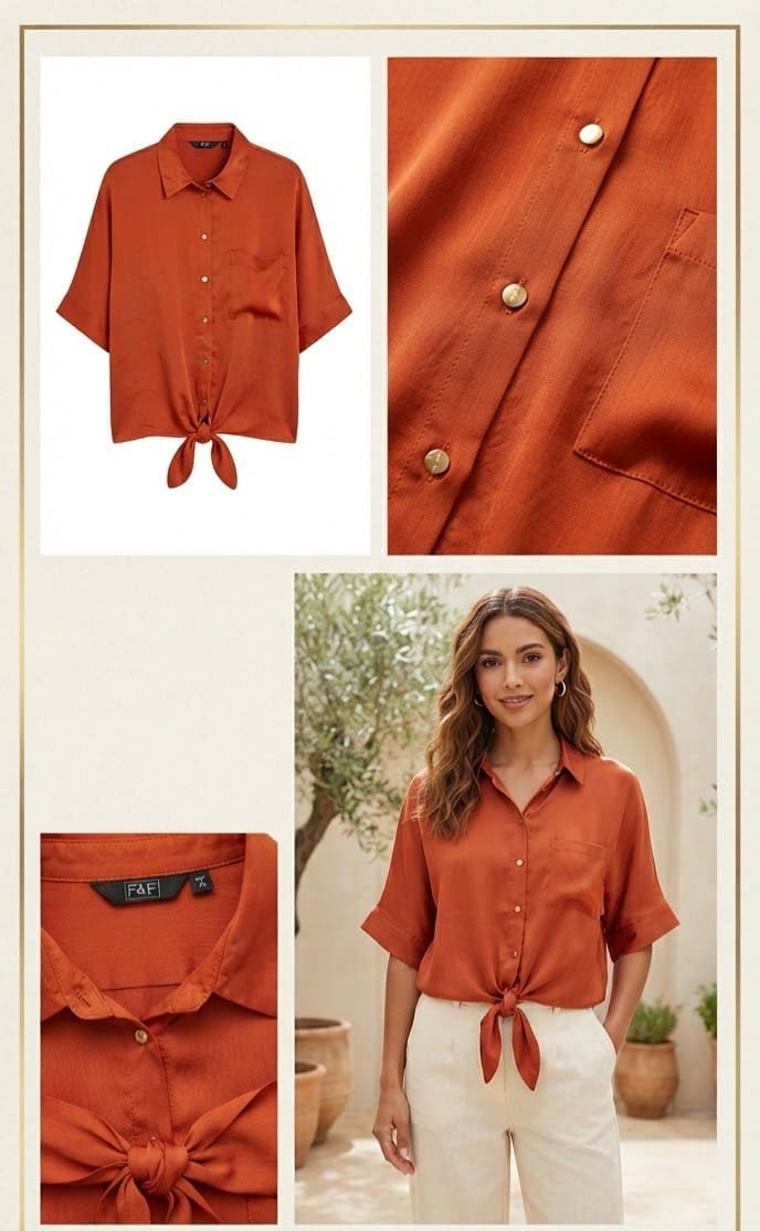 Chemise F F taille 40 42 oversize 