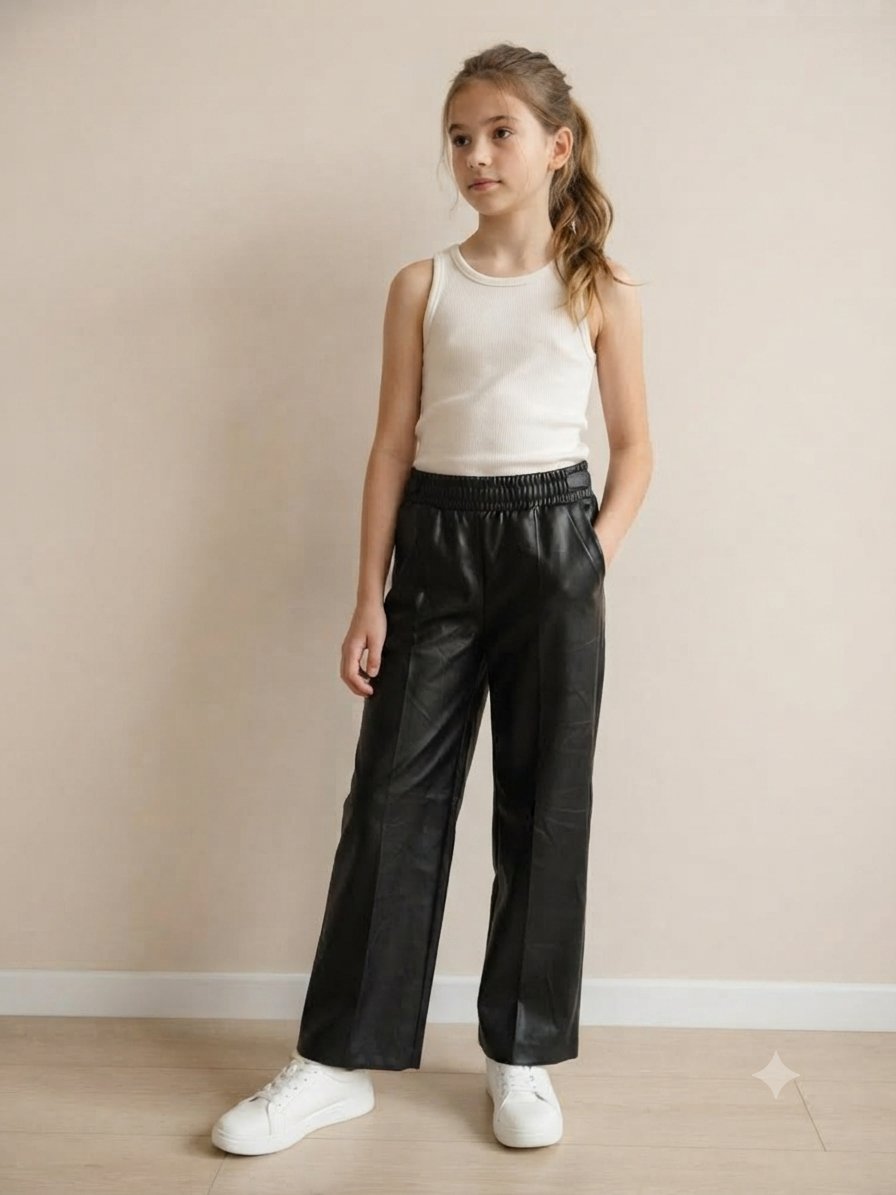 Pantalon cuire fillette Neuf ♥️ taille 152 équivalent a 12 ans VFK