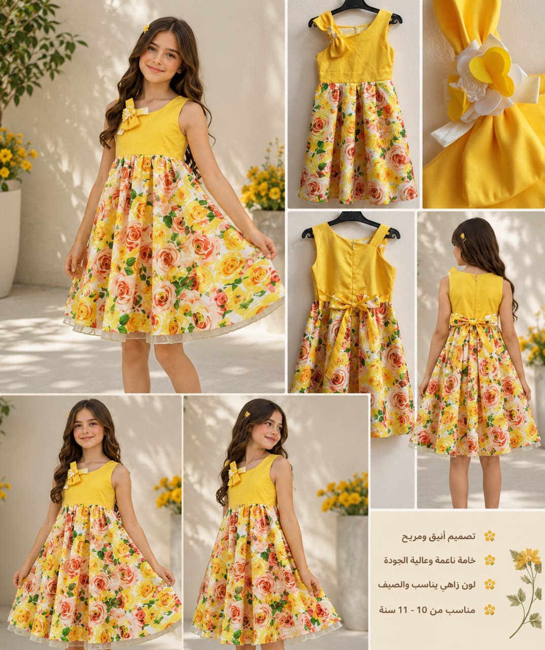 Robe fillette très chic 💥💥💥 en très bon état taille 140 équivalent à 10 ans 