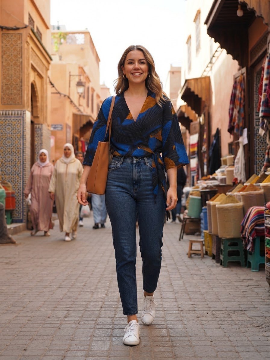 Kimono cache-cœur Haut portefeuille Weekday - Imprimé artistique taille Xs Neuf ♥️ marque WEEKDAY