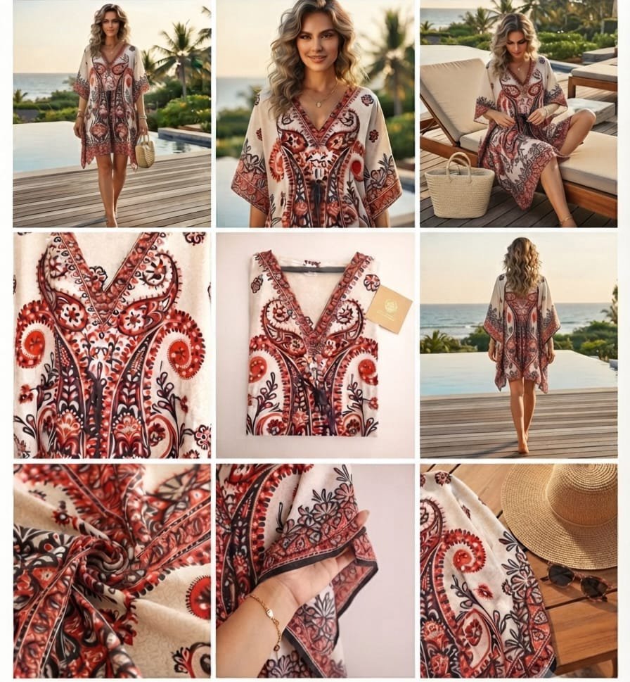 Robe caché maillot taille standard 