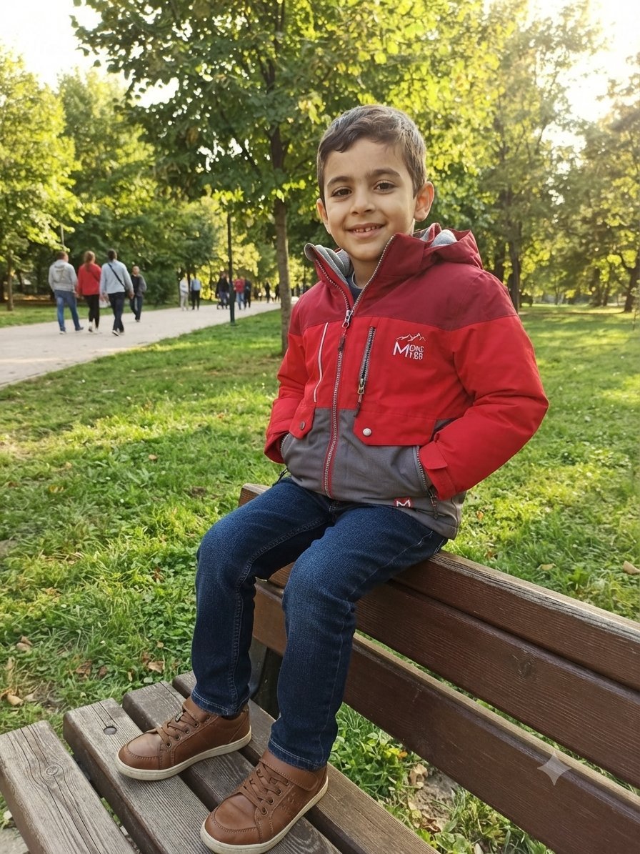 Manteau blouson chaud enfants marque Monster taille 6ans en très très bon état presque Neuf ♥️