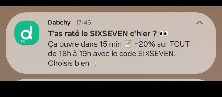 Code promo 