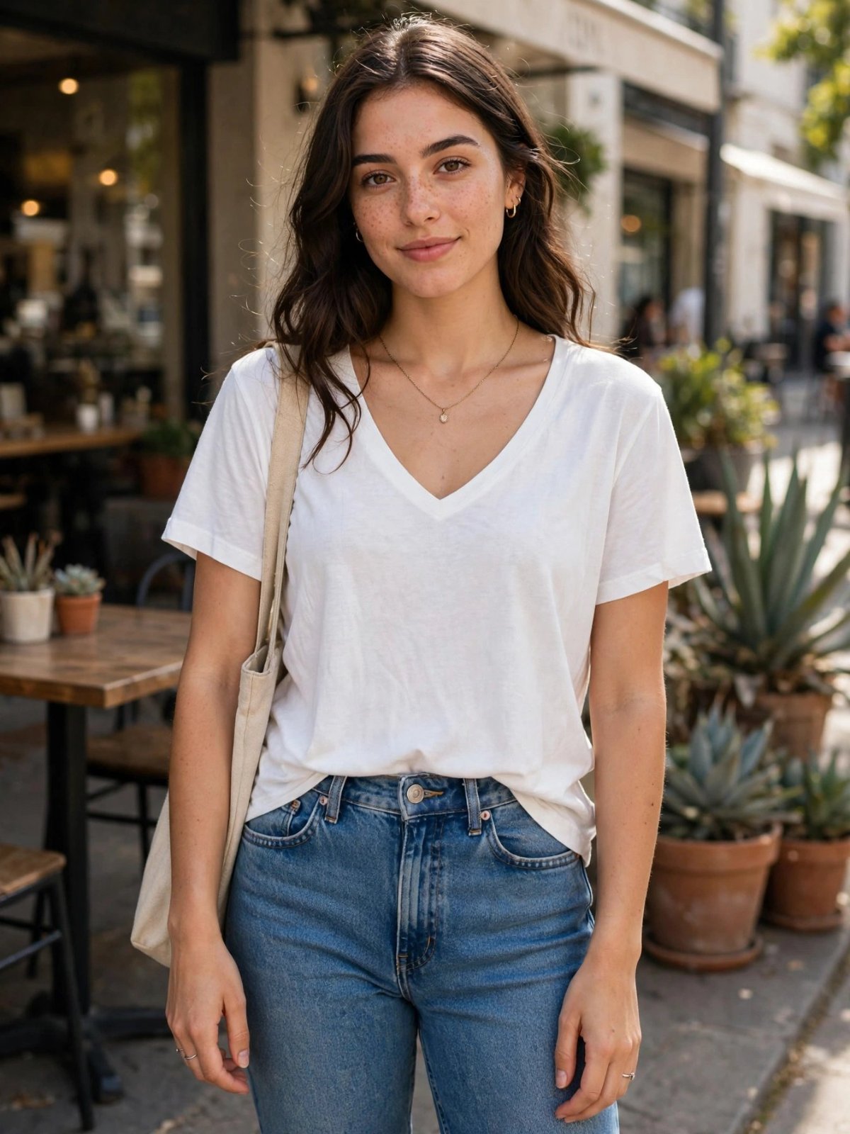 T-shirt blanc Mango oversize taille M 💥