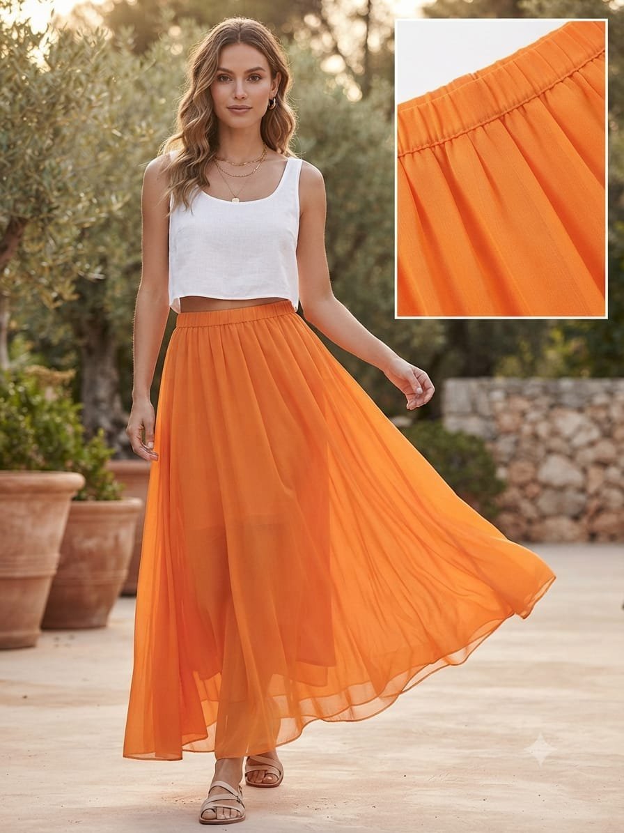 Jupe très chic taille M habille jusqu'à L