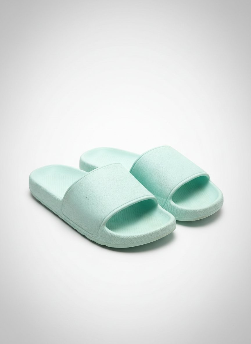 Crocs importée pointure 32 eurp Vert d' eau paillette 