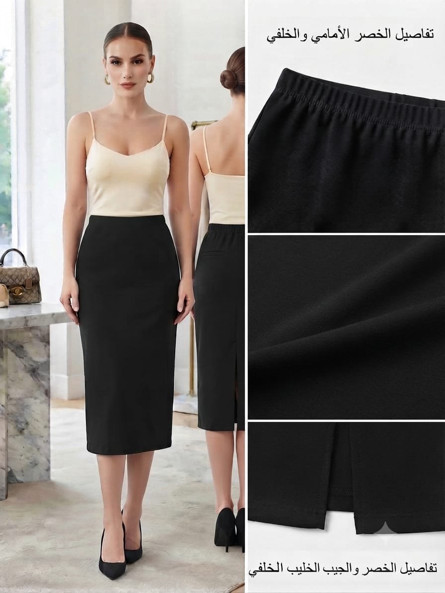 Jupe noire taille XL