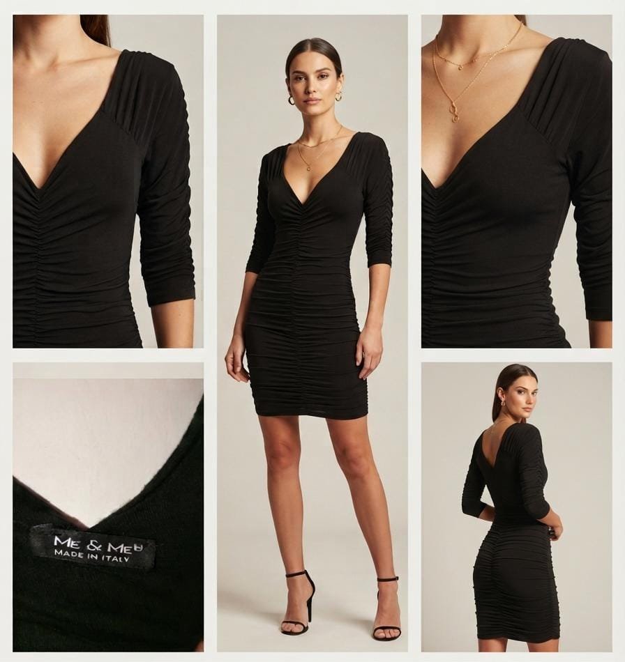 Robe noire ♥️♥️♥️♥️ très sexy élégante taille M 