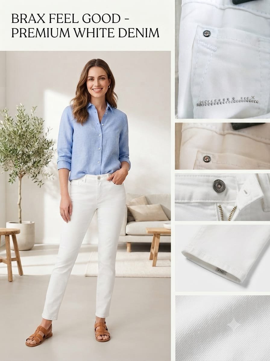 Pantalon Blanc jamais habiller taille 38 40 
