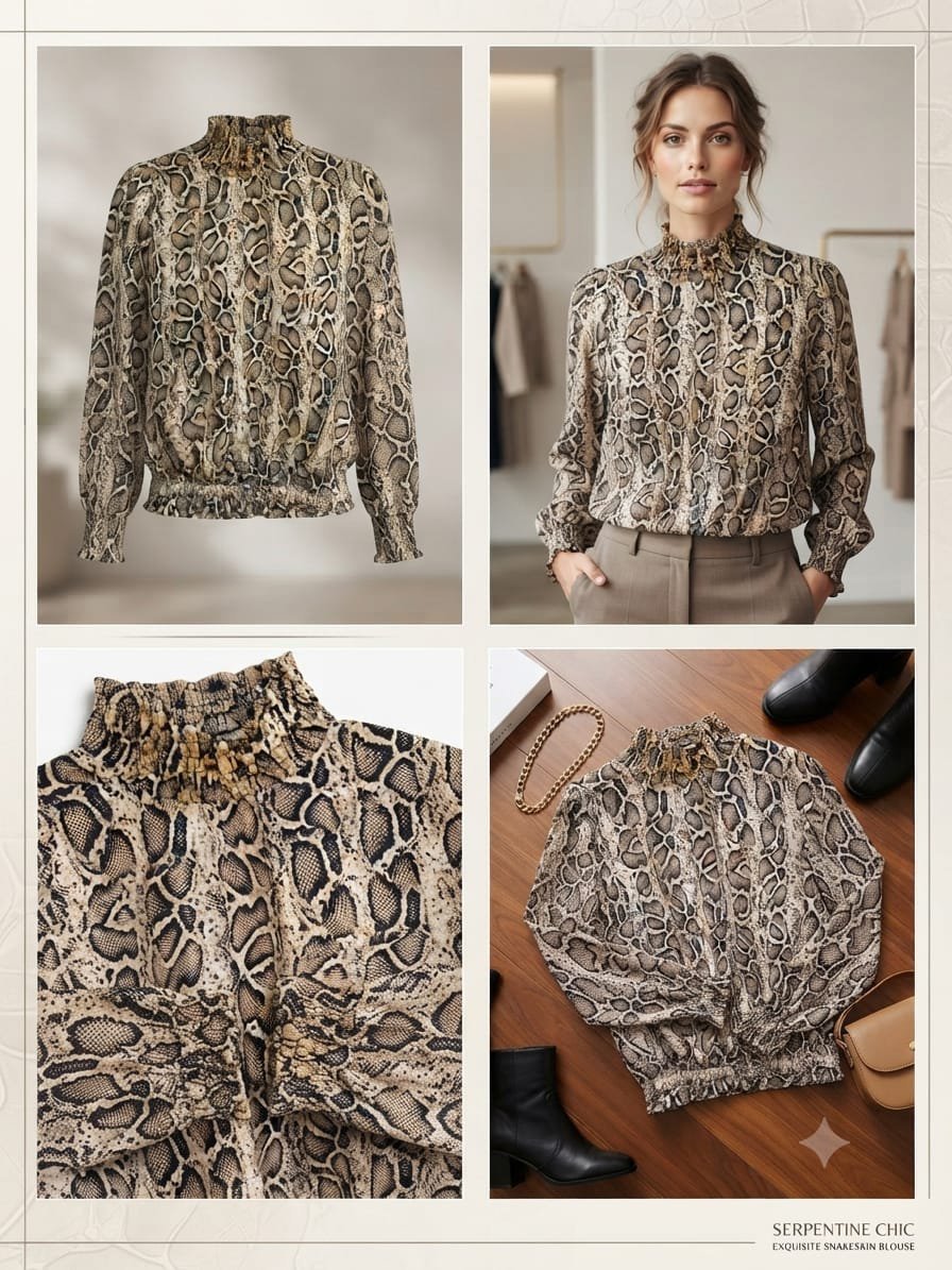 Chemise tigrée très chic taille S en très bon état presque Neuf ♥️ Free spirit 