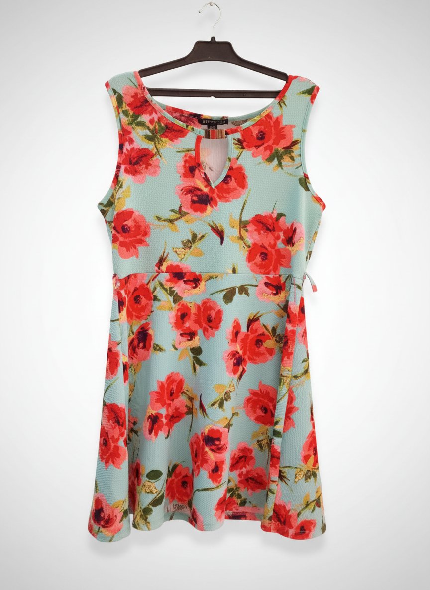 Robe fleurie XL