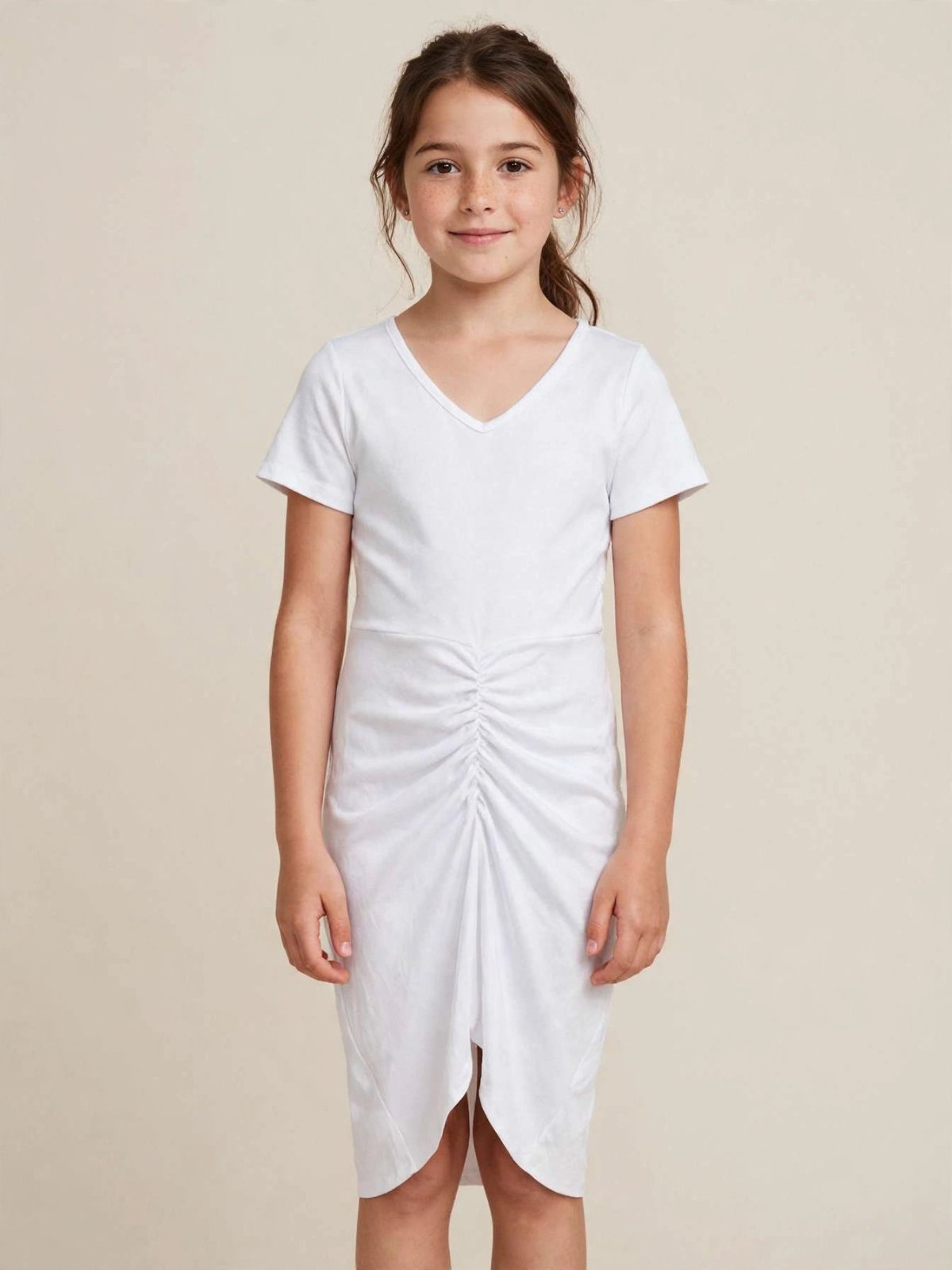 Robe fillette blanc taille 8-10 ans CIAO 