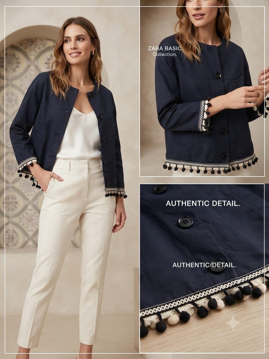 Blazer Zara Basic taille xs très joli en très bon état presque Neuf ♥️