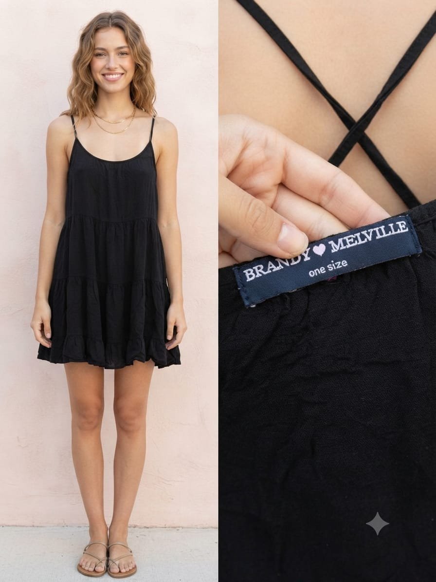 Robe noire très chic taille M 36-38