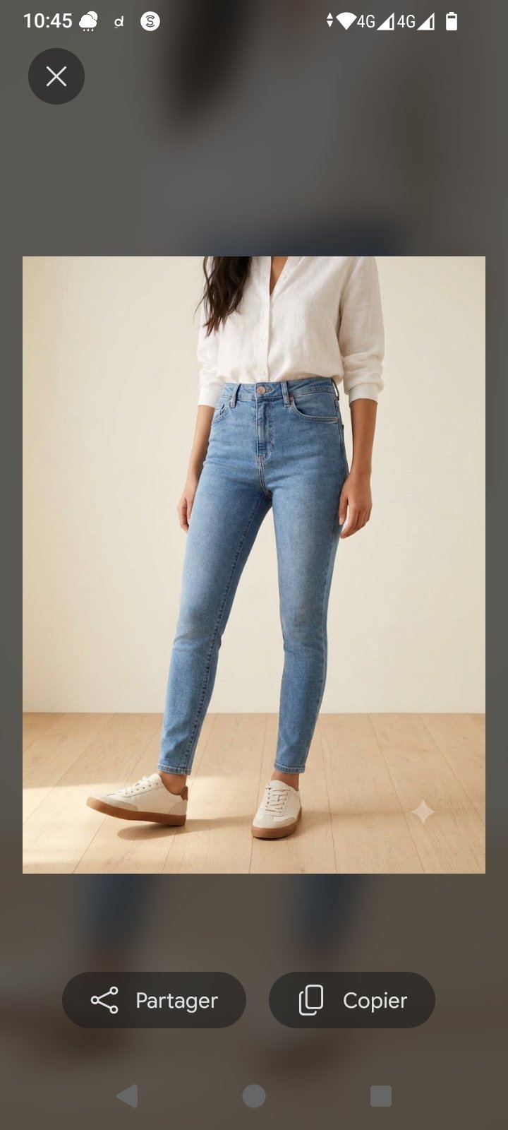 Pantalon djean taille S ♥️ en très bon état Mango 