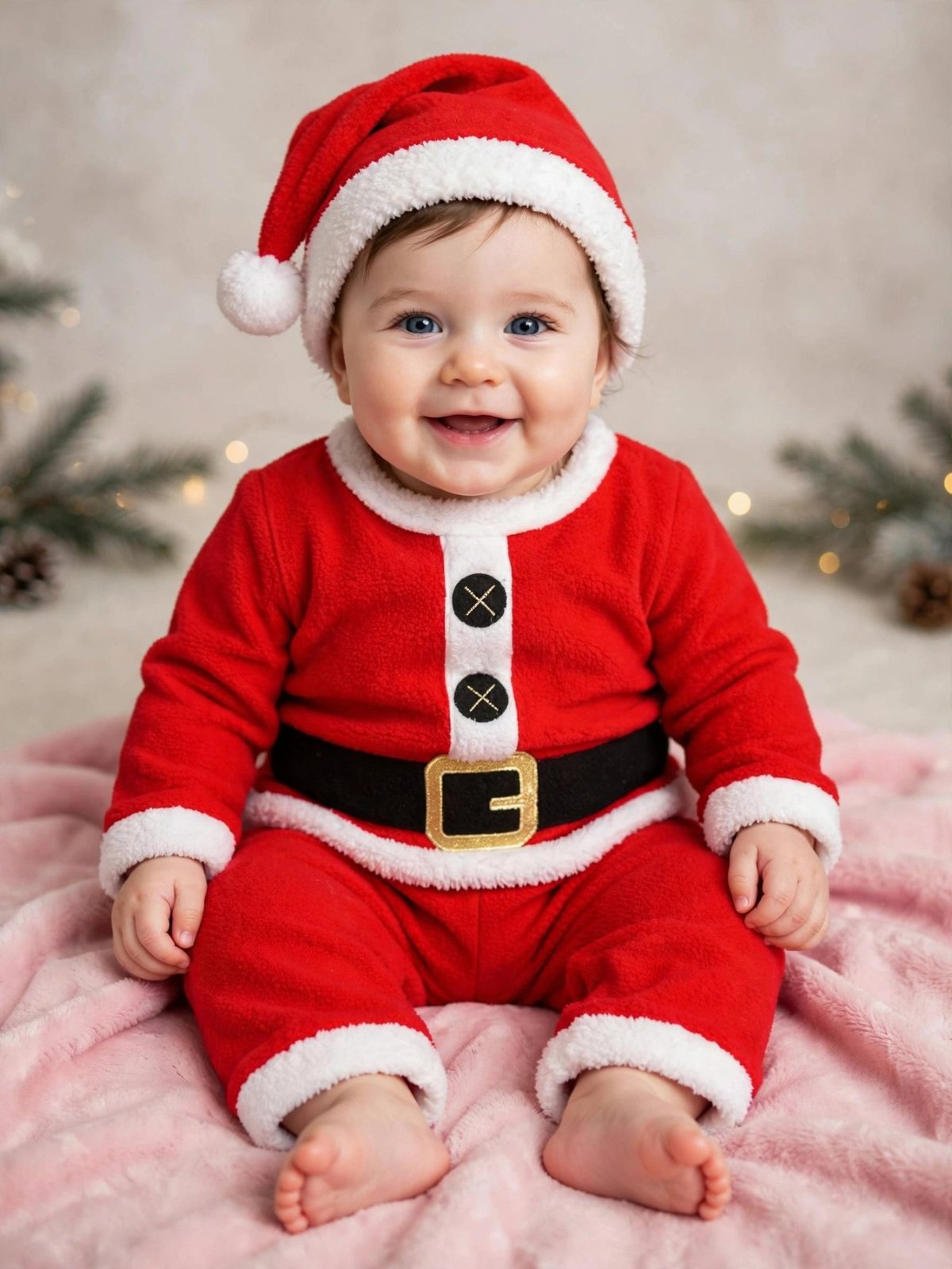Tenue Noël bébé 0-3 Mois habiller mixte fille et garçon en très bon état 💥
