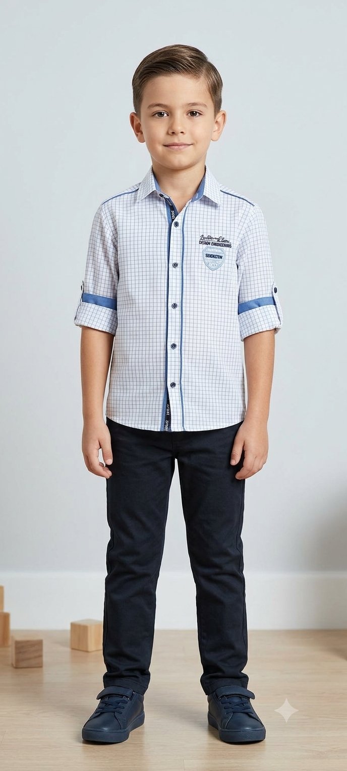 Chemise enfants En très bon état presque Neuf ♥️ taille 8 ans BILMEN 