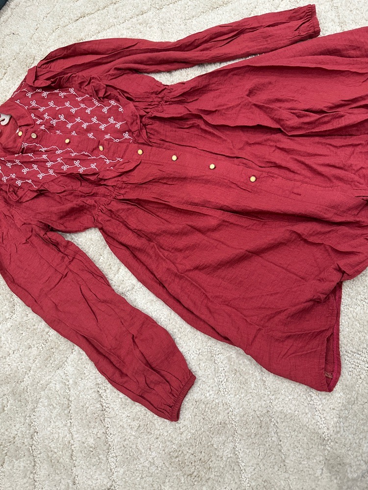 Tunique rouge brique\rose 